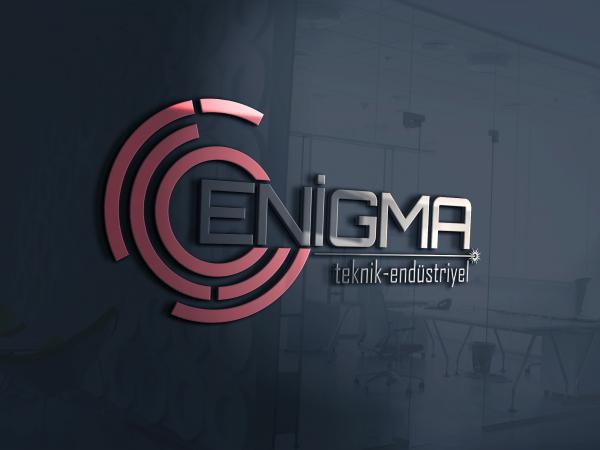 Logo Tasarımı  Enigma Teknik Endüstriyel Kurumsal Logo Tasarımı